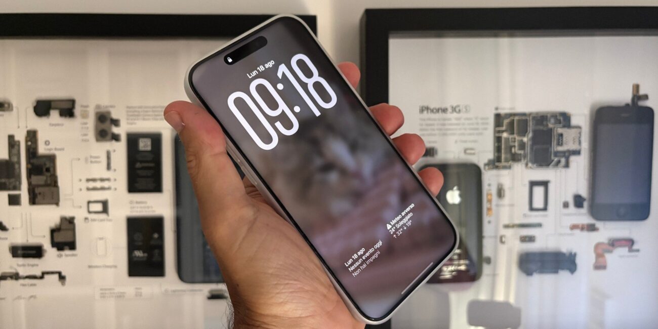 iOS 26 modifica l'Always On Display: arriva lo sfondo sfocato di default 1