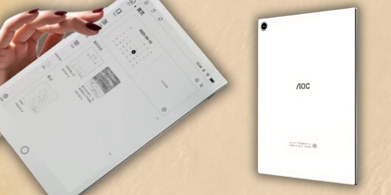 AOC lancia in Cina il nuovo tablet e-ink 10W1D per studenti e professionisti 1