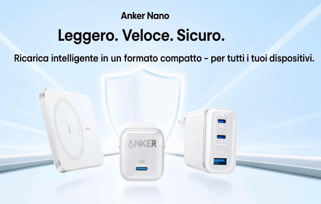 Anker presenta la nuova Serie Nano: tecnologia compatta e prestazioni elevate 1