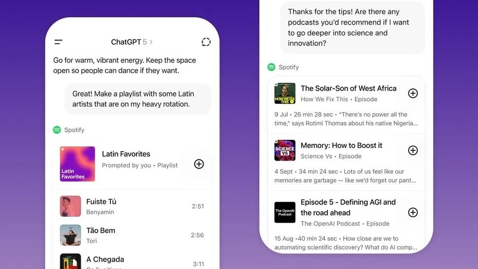 Spotify e ChatGPT: l'integrazione che crea playlist con un comando vocale 1