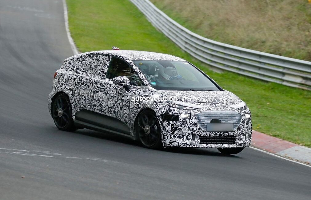 Audi A2 e-tron: la futura entry level elettrica si mette alla prova al Nürburgring 1