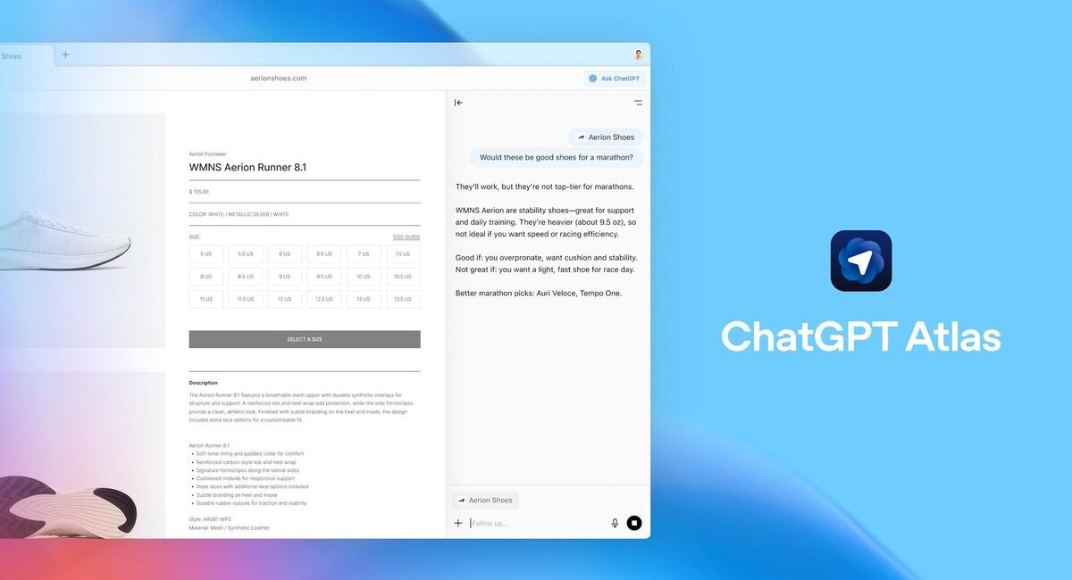 ChatGPT Atlas: il browser con intelligenza artificiale sfida Google e rivoluziona la navigazione web ChatGPT Atlas: il browser con intelligenza artificiale sfida Google e rivoluziona la navigazione web 1