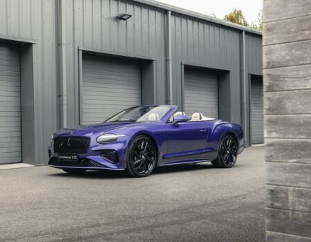 Bentley Continental GTC Speed: Un Capolavoro Artigianale Viola Su Misura 1