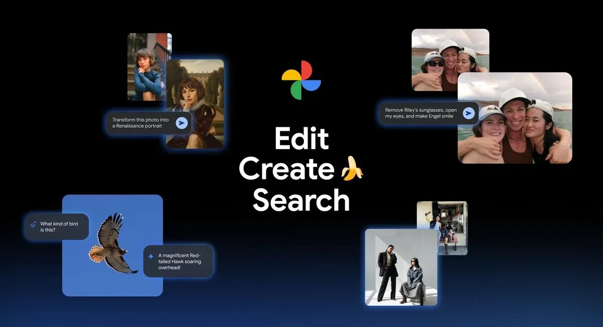 Google Foto Potenzia l'Editing Creativo con Nano Banana e Modelli AI Personalizzati, Ask Photos Diventa Globale 1