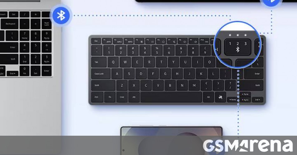 Samsung Smart Keyboard: la tastiera senza tastierino numerico per tre dispositivi 1