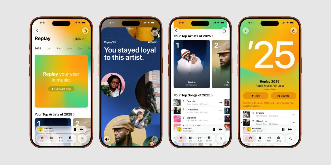 Apple Music Replay 2025 è online: scopri la tua classifica musicale dell'anno 1