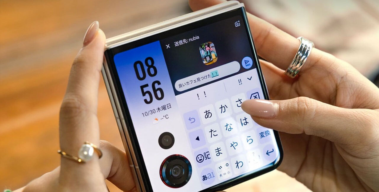 Nubia Flip3: il nuovo pieghevole clamshell debutta in Giappone, ma le vendite slittano al 2026 1
